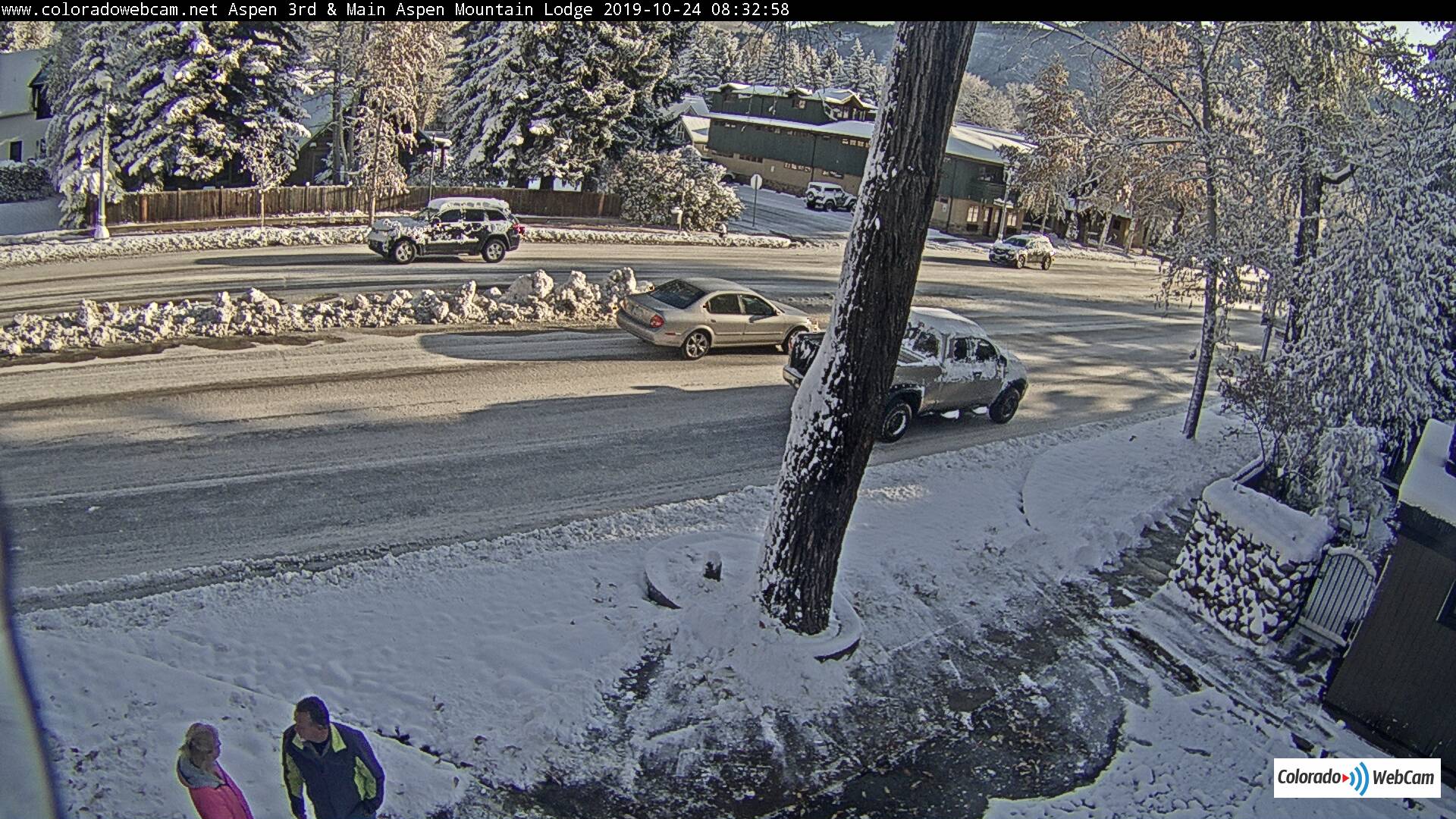 Aspen Cam Main St and 3rd Aspen Mountain Lodge Up Valley Aspen